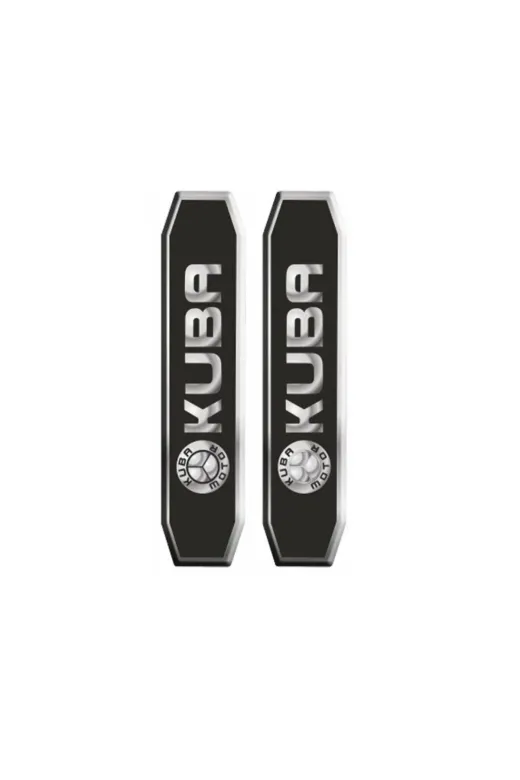 Gogo SF005273 Damla Sticker 2'li Akü Kapak Siyah Cg