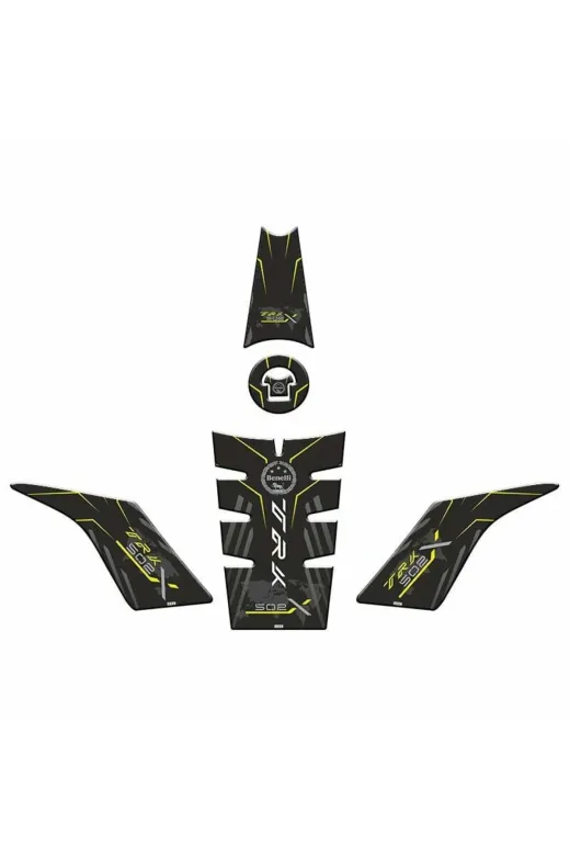 Gogo TRK502-007 Benelli Trk 502 2017 - 2024 Uyumlu Tank Pad Set 007