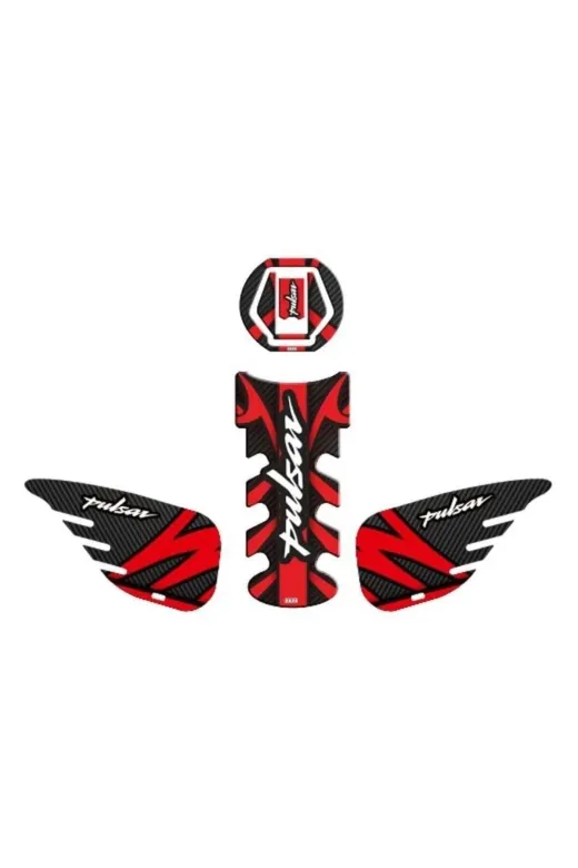 Gogo TYC3C4CD213998E1360874800 Bajaj Pulsar 2014 - 2024 Uyumlu Tank Pad Set 002