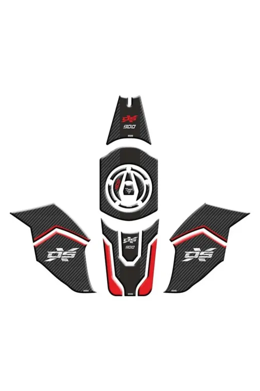 Gogo VOGEDSX900SET003 Voge 900 Dsx 2024 - 2026 Uyumlu Tank Pad Set 003