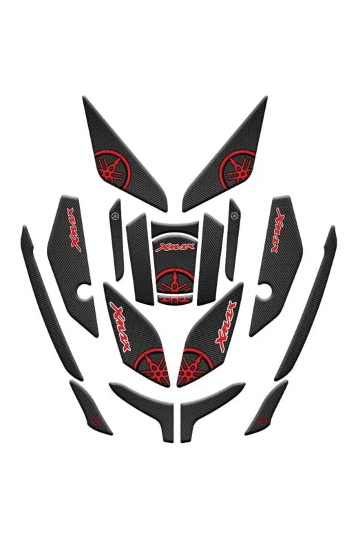 Gogo XMX23SET002 Yamaha Xmax 2023 - 2024 Uyumlu Tank Pad Set 002