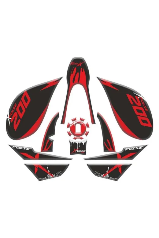 Gogo XPLSET003 Hero Xpulse 200 2020 - 2025 Uyumlu Tank Pad Set 003