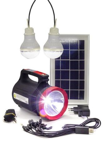 Gold Silver Gold Sılver Gs-330 Güneş Enerjili Solar Aydınlatma Sistemi
