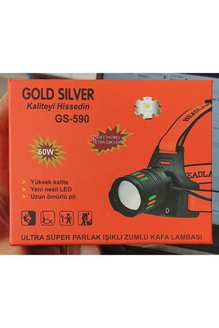 Gold Silver Gs-590 Kafa Lambasi Ultra Süper Parlak (Profesyonel)