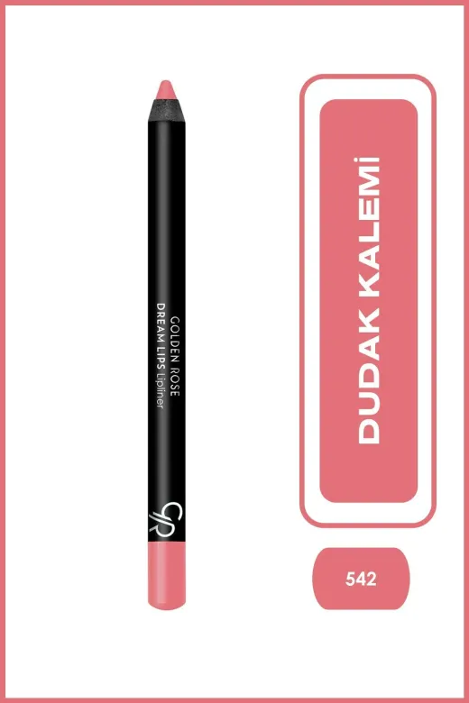 Golden Rose KGDL Dream Lips Lipliner No: 542 - Mat Bitişli Yumuşak Dudak Kalemi