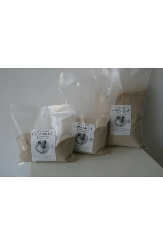 GoldMind chckum4 4Kg, Chinchilla - Hamster Banyo Kumu, Kemirgen Kumu (4Kg)