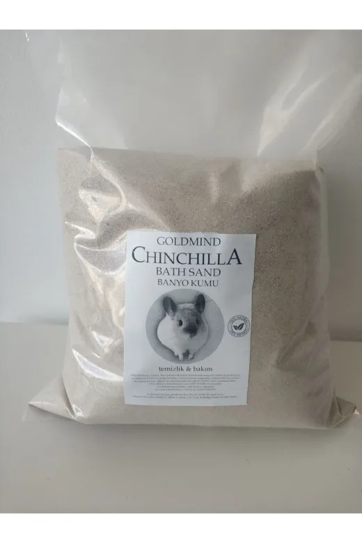 GoldMind TYC1TB3Q2N168789372523843 - 5Kg, Chinchilla - Hamster Banyo Kumu, Kemirgen Kumu (5Kg)