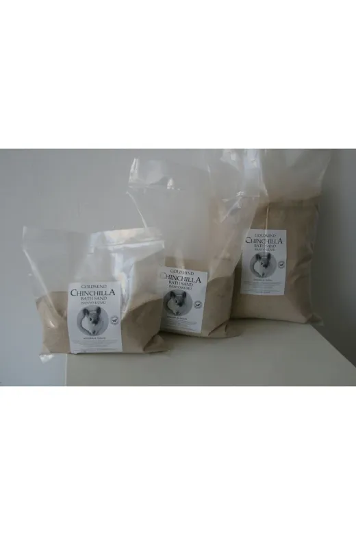 GoldMind TYC1TB3Q2N168789372523843 - 5Kg, Chinchilla - Hamster Banyo Kumu, Kemirgen Kumu (5Kg)