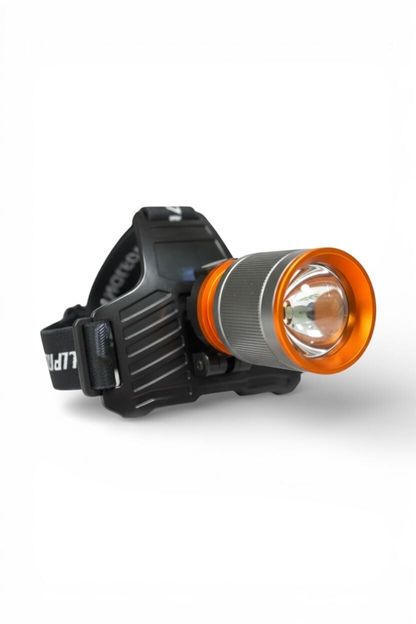 GoldSilver Gs-15500 4000 Lümen Şarjlı Zoomlu Kafa Lambası | 9600 Mah