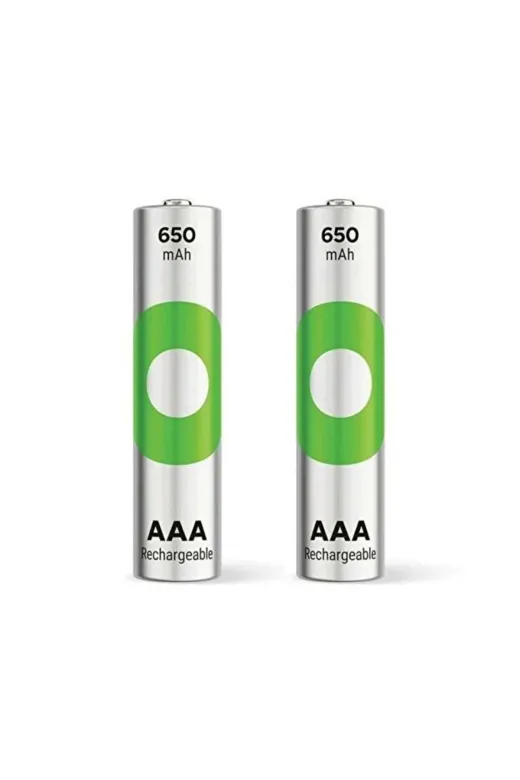 Gp jklsşşşş 650 Mah R03 Aaa Şarjlı 2'li İnce Kalem Pil
