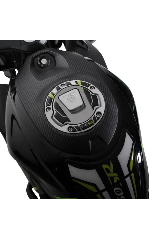 GP KOMPOZİT 8683816019323 Gp Kompozit Cf Moto 250 Sr 2020-2024 Uyumlu Tank Pad Seti Sarı