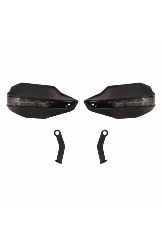 GP KOMPOZİT 8683816024341 Gp Kompozit Cf Moto 250 Nk 2018-2022 Uyumlu Led Sinyalli Elcik Koruma Siyah