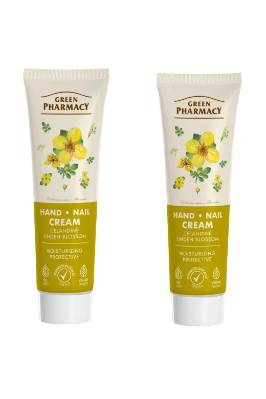 Green Pharmacy 31254 Yatıştırıcı Kırlangıçotu Ve Ihlamur Çiçeği El Ve Tırnak Kremi 2 X 100 Ml