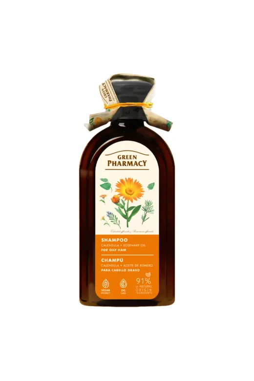 Green Pharmacy 4823015904974 Bitkisel Yağlı Saçlar Için Şampuan 350 Ml