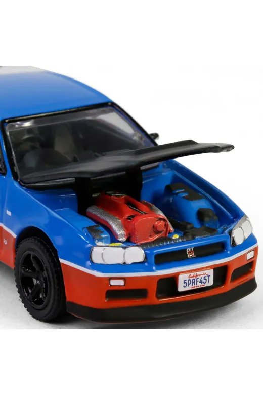 Greenlight Collectibles 1:64 2000 Nissan Skyline Gt-R (R34) – Chevron Special Edition Synoverse Kitap Hediyeli