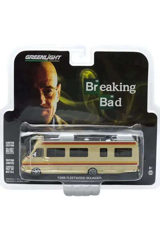 Greenlight Collectibles breakingbad Hollywood – Breaking Bad 1986 Fleetwood Bounder 1:64 Synoverse Kitap Hediyeli