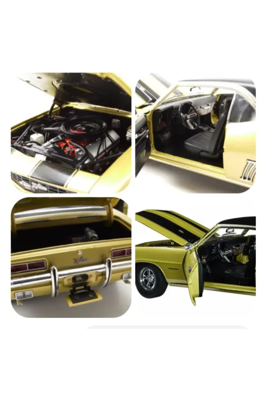 Greenlight Collectibles pawnstar Highway 61 – 1:18 1969 Chevrolet Camaro Z28 “Pawn Stars” Diecast Model Araba- Synoverse Kitap Hediye