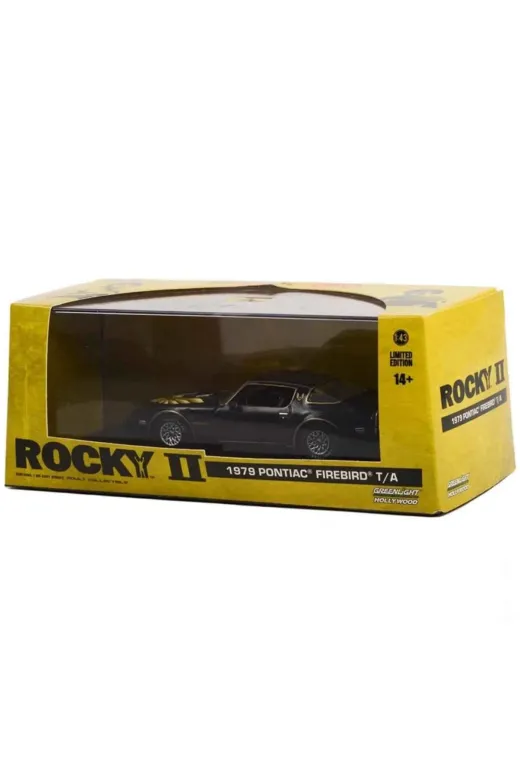 Greenlight rocky-2 Hollywood - 1:43 Rocky Ii 1979 Pontiac Firebird T/a Model Araba