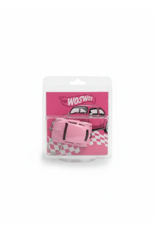 grtheheheheh Nostaljik Pembe Vosvos Model Araç Anahtarlık - Klasik Araba Temalı Hediyelik