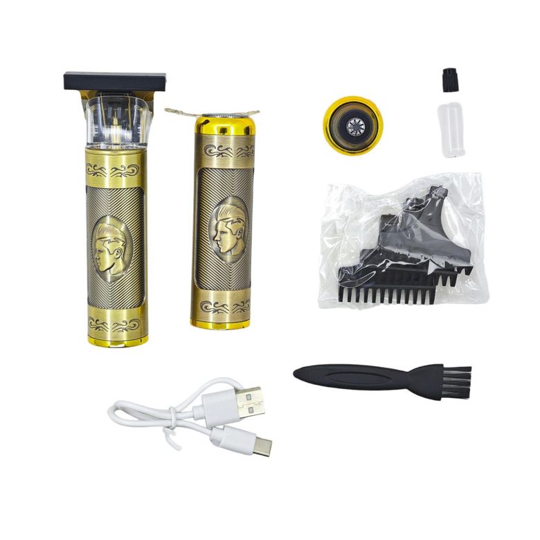 Gt-103 Gold Tech 3 In 1 Profesyonellerin Tercihi Saç Sakal Kesme Ense Burun Tıraş Makinesi Seti