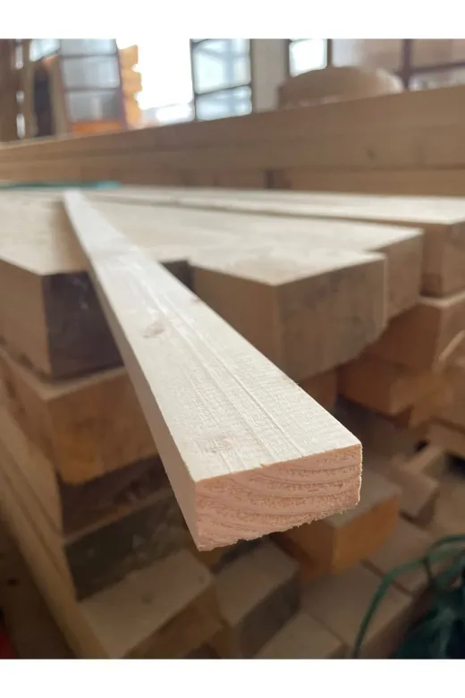 Güçlü Ahşap 5x25x150cm 2.5X5X150 Cm Silinmiş Çita 10 Adet