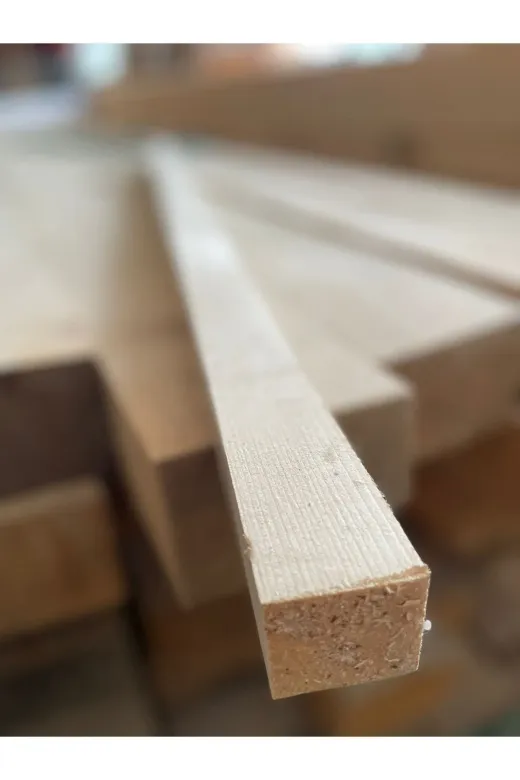 Güçlü Ahşap TYC00789926385 2X2X100 Cm Silinmiş Çıta 5 Adet