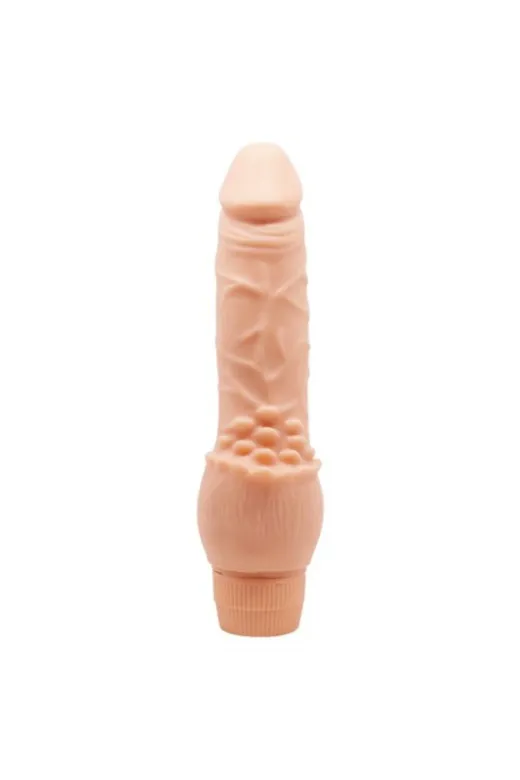 Güçlü Titreşimli 19,5 Cm Realistik Vibratör Gerçekci Penis Dildo
