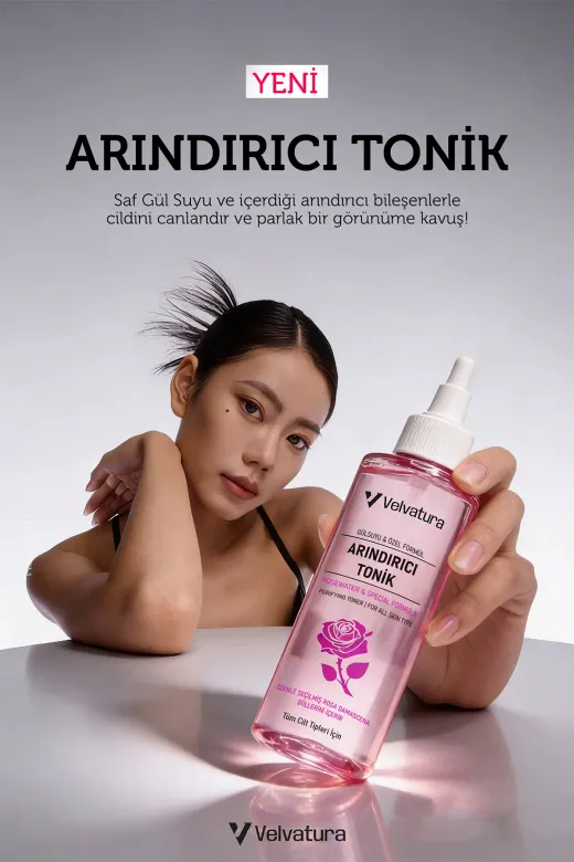 Gül Suyu Tonik Arındırıcı Aydınlatıcı Ve Gözenek Sıkılaştırıcı Leke Karşıtı Tonik 190 ml