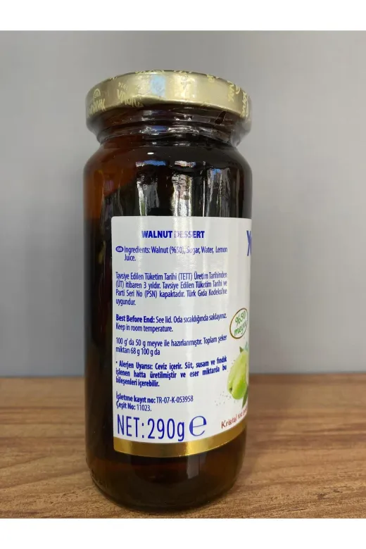 GÜLTEKİN BAL KLJCNJCDI Yenigün Ceviz Tatlisi 290 Gr