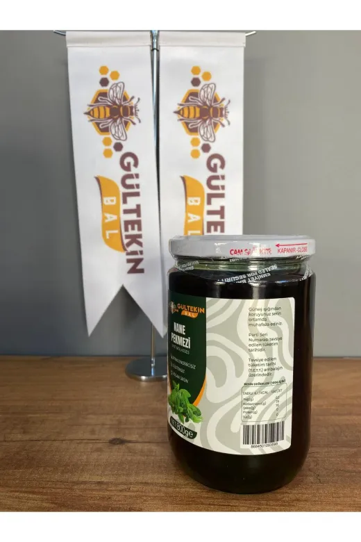 GÜLTEKİN BAL NANEPEKMEZİ Nane Pekmezi 800 Gram