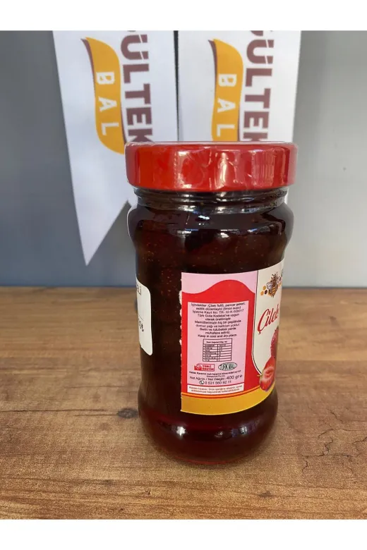 GÜLTEKİN BAL REÇL Çilek Reçeli 400 Gram