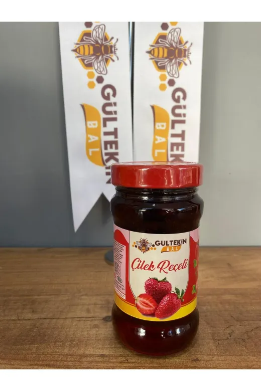 GÜLTEKİN BAL REÇL Çilek Reçeli 400 Gram
