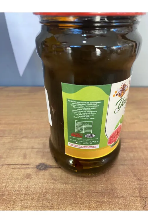 GÜLTEKİN BAL YSL Yeşil İncir Reçeli 400 Gr