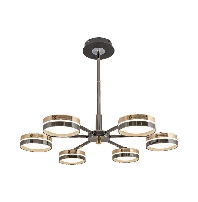 Gunkes 104/- 104/6 Gd-Cr 6'li Gold Sarkıtlı Led Avize