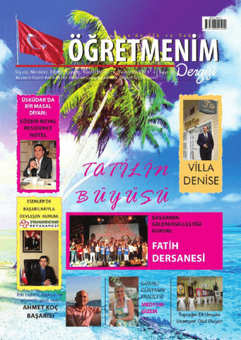 Gunkes adnan Öğretmenim Dergisi Ve Yayınları