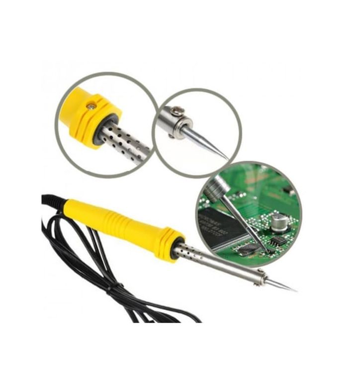 Gunkes F-14 Bortepe 60W Havya, 60 Watt Gücünde, Isı Ayarlı, Kalem Havyadır