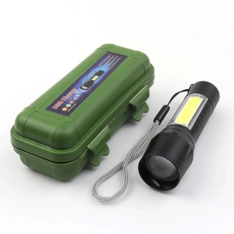 Gunkes kampfenerii Bisiklet Kamp Ve Dağcılık Için Yüksek Güçlü Şarj Edilebilir Led El Feneri, 3 Modlu Ve Usb Şarj Edilebilir, Yüksek Güçlü Led Işık Ve Usb Şarj Edilebilir
