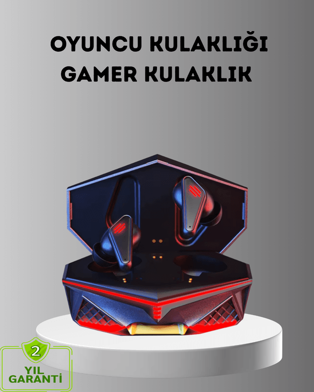 Gürültü Engelleme Özellikli Kablosuz Bluetooth Kulaklık Dokunmatik