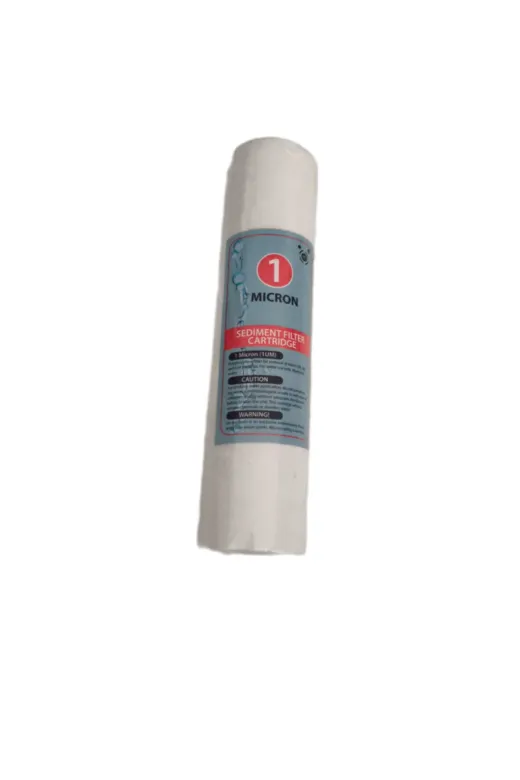 GÜVEN 14354 10" 1 Micron Su Arıtma Filtresi Sediment Spun Elyaf 3 Adet Uyumlu