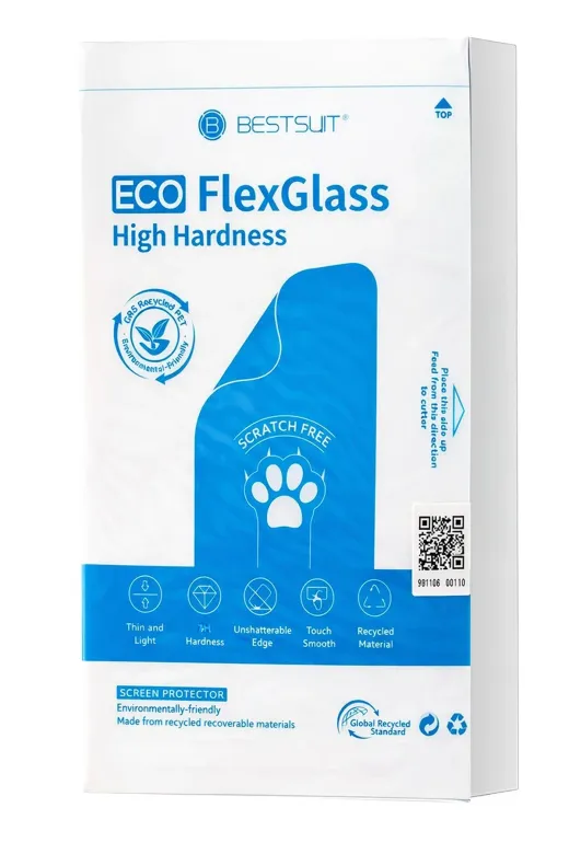 Hafk HFK-C6970106761713 Mey İthalat® Best Suit Makine 7H Eco Flexglass Ekran Koruyucu 10 Adet