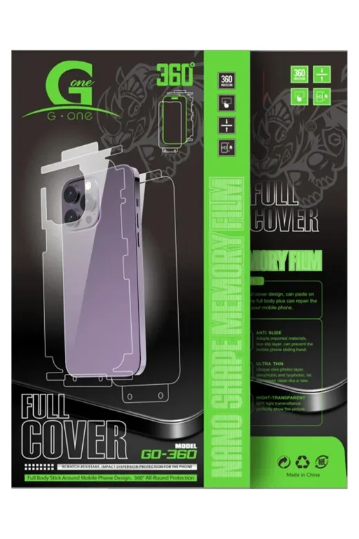 Hafk HFK-C8683140888923 Mey İthalat® Iphone 17 Pro 360 Mat Full Body Arka Koruyucu