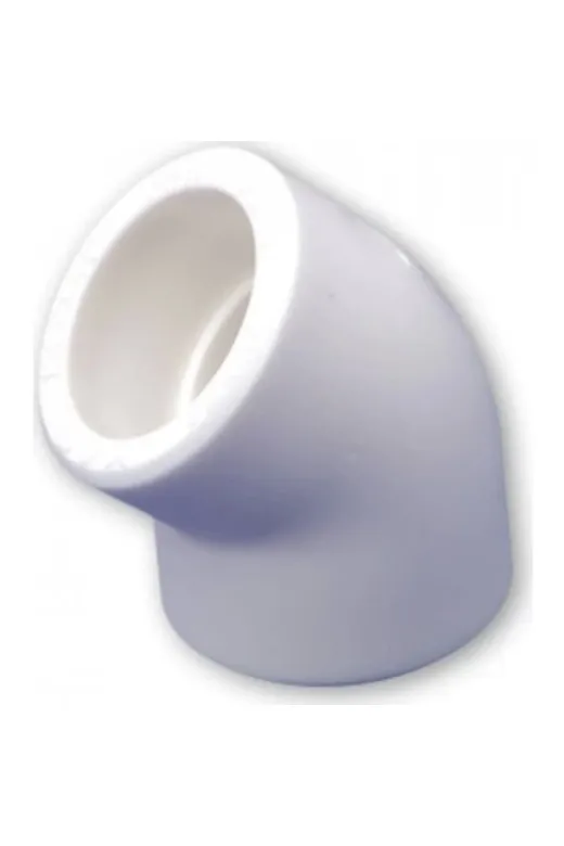 Hafk HFK-MMEY0145790280 Mey İthalat® Pvc Boru Dirsek 45 Derece Pprc 25 Mm 10 Adet