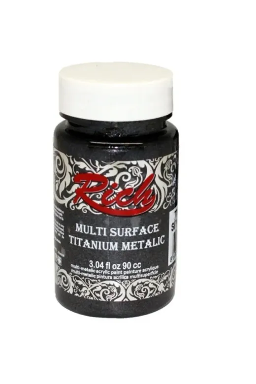 Hafk HFK-MMEY018690902544935 Mey İthalat® Rich Multi Surface Titanium 2544 Siyah Metalik 90 Cc