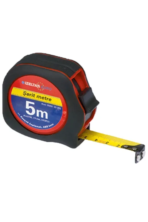 Hafk HFK-MMEY018691150881117 Mey İthalat® İzeltaş Plastik Şerit Metre 5 Metre