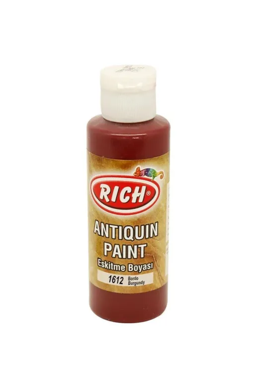 Hafk HFK-MMEY018691301612003 Mey İthalat® Rich 1602 Bordo 120 Ml Eskitme Ahşap Boyası