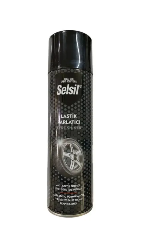 Hafk HFK-MMEY018696071401819 Mey İthalat® Selsil Lastik Parlatıcı Sprey 500 Ml