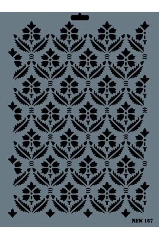 Hafk HFK-MMEY019996670593236 Mey İthalat® Rich New Seri N-157 Stencil 35X25 Cm