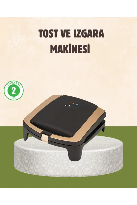 Hafk HFK-MMEYTDUCZZZCG225TOSTMAKNES-3 Mey İthalat® Tost Makinesi Isı Kontrollü 4 Dilim Kapasiteli