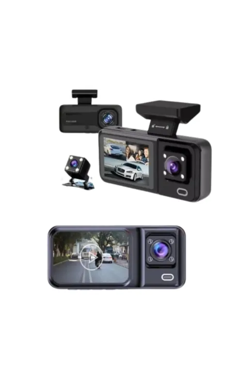 Hafk HFK-MMEYTDUCZZZDVR1ARAKAMERASI-3 Mey İthalat® Wi-Fi Destekli Araç Kamerası: 2.7” Ekran, 128Gb Destek Ve Ir Gece Görüş