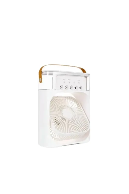 Hafk HFK-MMEYTDUCZZZF9FAN-2 Mey İthalat® Mini Klima Fan | Usb'li, 7 Renk Gece Işığı, 3'ü 1 Arada Fonksiyon